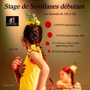 stage sevillanes debutant 2018